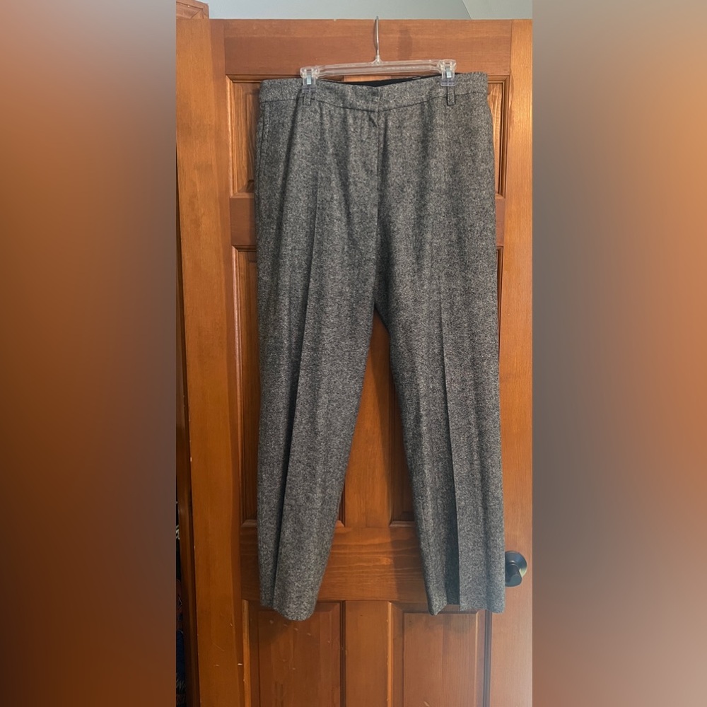 Liz Claiborne Sloane style business casual dress pants button/zip closure Sz 14